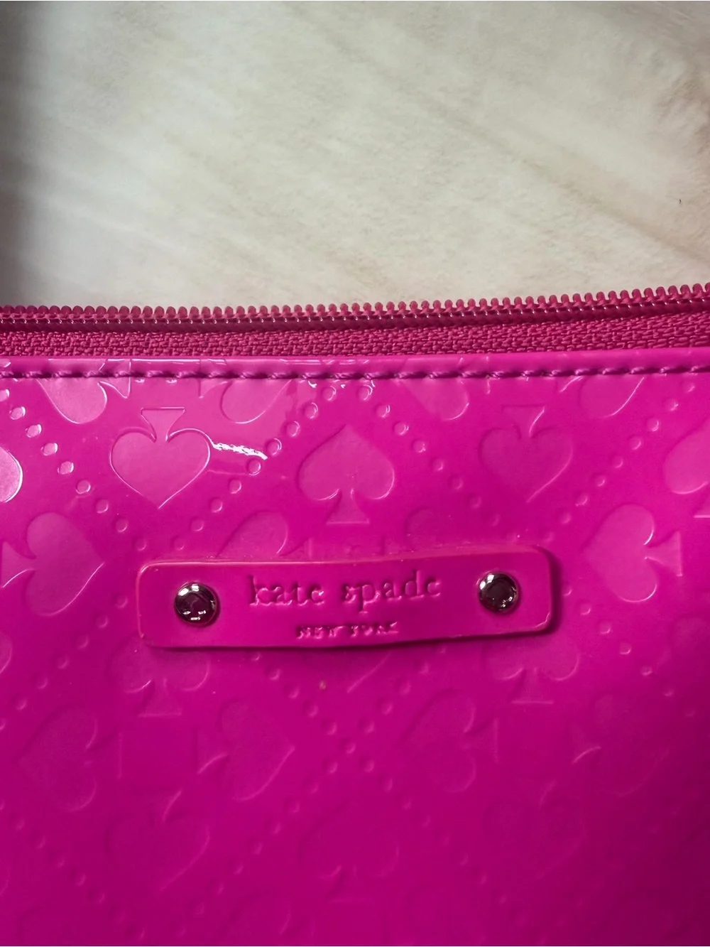 kate spade Hot Pink Patent Leather Tote
